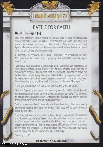 Battle for Calth, Calth Besieged (e)